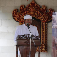 Dirjen Bimas Hindu Hadiri Tawur Panca Wali Krama di Palembang