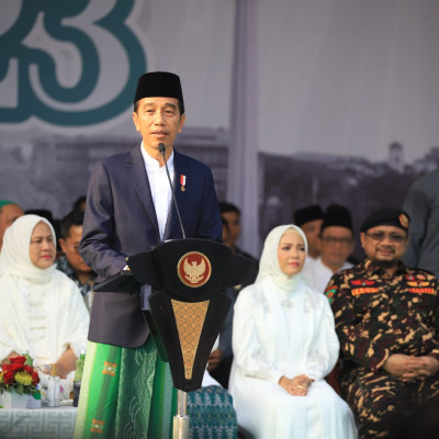 Presiden Joko Widodo: Santri Sebagai Pilar dan Pondasi Kekuatan Bangsa