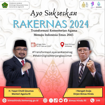 Usung Tema ‘Transformasi Kementerian Agama Menuju Indonesia Emas 2045’, Rakernas Kemenag Digelar di Semarang