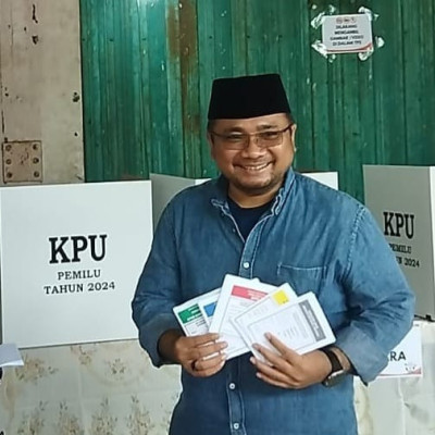 Gunakan Hak Pilih Pemilu 2024 di Rembang Jateng, Gus Men: Perbedaan Tak Perlu Lagi Dipertentangkan