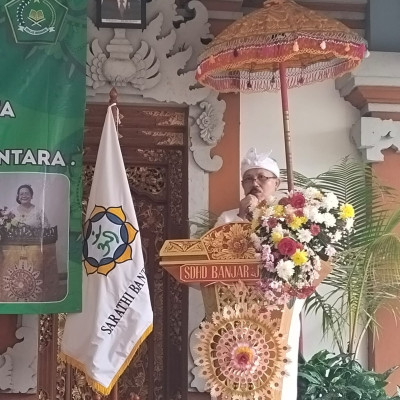 Ditjen Bimas Hindu Tekankan Pelestarian Kearifan Lokal dalam Sosialisasi Upakara-Upacara Pura Amerta Jati