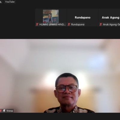 Direktur Pendidikan Hindu Paparkan Strategi Pengembangan SDM di Kuliah Umum IAHN Tampung Penyang