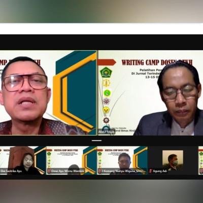 Pelatihan Jurnal Writing Camp, 76 Dosen PTKH Digenjot Kualitas Penulisan Artikel Ilmiah