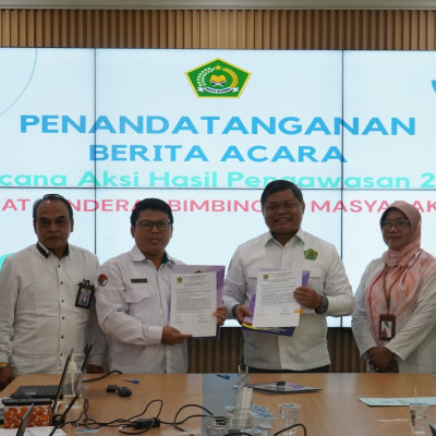 Penguatan dan Perbaikan﻿, Itjen Kemenag ke Ditjen Bimas Hindu Bahas Tindak Lanjut Hasil Pengawasan﻿ 2024