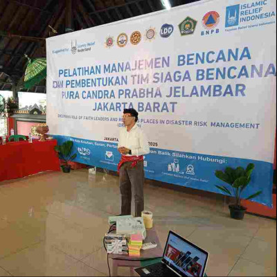 Dirjen Bimas Hindu Buka Pelatihan Siaga Bencana di Pura Candra Prabha: Kolaborasi Lintas Iman Perkuat Ketangguhan Rumah Ibadah