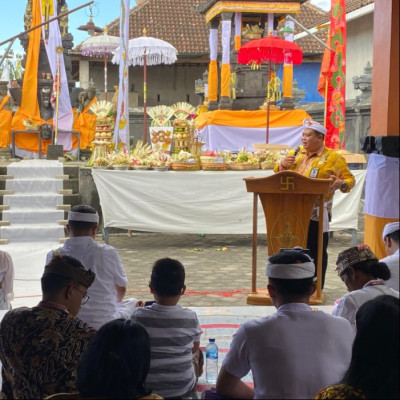 Kemenag Banyuwangi Kunjungi Rumah Bu Sutami, Dorong Dana Abadi untuk Umat Hindu