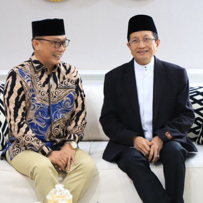 Menag Nasaruddin Umar dan Kepala BKN Bahas Strategi Pengembangan SDM ASN Kemenag : Puncak Karier hingga Dekat Keluarga