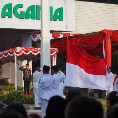 Menteri Agama Pimpin Upacara HUT ke-80 RI di Kemenag: Wujud Komitmen Kebangsaan dan Kebhinekaan