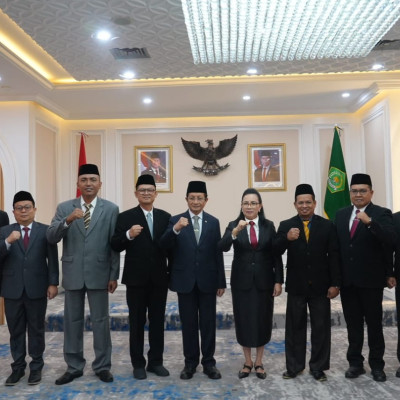 Menteri Agama Republik Indonesia Kukuhkan Pejabat Eselon II dan Pimpinan PTKN