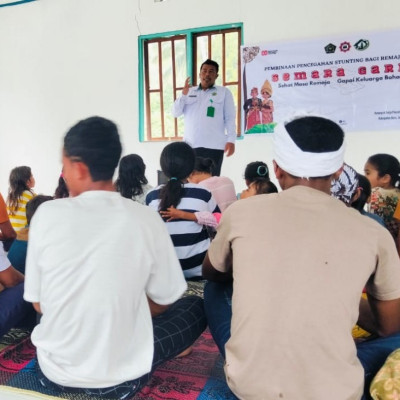 Cegah Stunting, Penyuluh Agama Hindu Kemenag Buru Ajak Generasi Muda Hidup Sehat