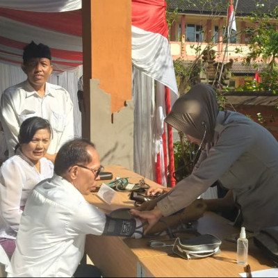 IAHN Gde Pudja Gelar Screening Kesehatan Gratis, Dirjen Bimas Hindu: “Mari Berjapa untuk Indonesia Damai”