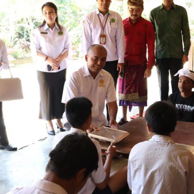 Kolaborasi kemenag pusat dan daerah, ANBK 2025 di adi widyalaya gurukula bangli sukses digelar
