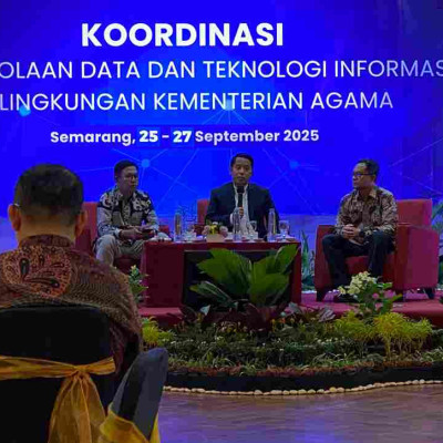 Koordinasi Data dan Teknologi Informasi, Kemenag Perkuat Sinergi Menuju Tata Kelola Modern dan Adaptif