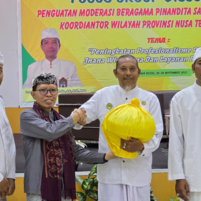 FGD PSN Korwil NTB Jadi Momentum Penguatan Peran Sulinggih dan Pemangku dalam Pelayanan Umat