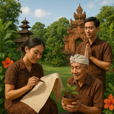 Batik Bukan Sekadar Busana, Menjadikan Tri Hita Karana sebagai Landasan Harmoni Hidup