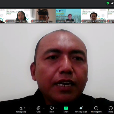 Ditjen Bimas Hindu Gelar Seminar Laporan Antara PkM 2025, Dorong Mutu dan Publikasi Dosen