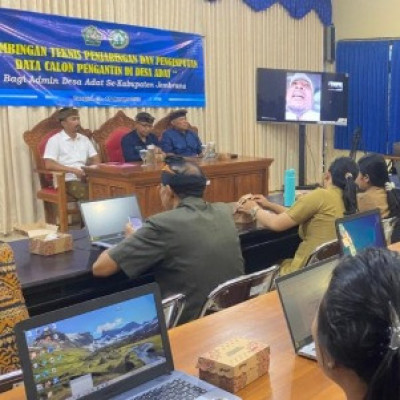 RBKS Jembrana Gelar Bimtek Admin Desa Adat Dukung Percepatan Penurunan Stunting