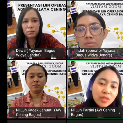 Visitasi Izin Pendirian dan Operasional Adi Widyalaya Cening Bagus Denpasar: Komitmen Mewujudkan Pendidikan Inklusif Berbasis Dharma