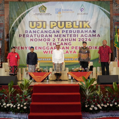 Uji Publik PMA Pendidikan Widyalaya: Wujud Transparansi dan Akuntabilitas Kebijakan Tata Kelola Pendidikan Hindu yang Responsif dan Berkarakter
