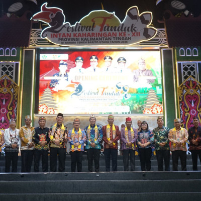Festival Tandak Intan Kaharingan XII Resmi Dibuka, Simbol Harmoni, Pelestarian Budaya, dan Semangat Kalteng Menuju Indonesia Emas 2045
