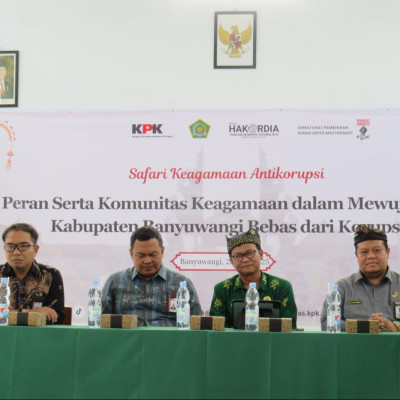 Safari Keagamaan Anti Korupsi Perkuat Peran Tokoh Agama Wujudkan Banyuwangi Bersih di 2025