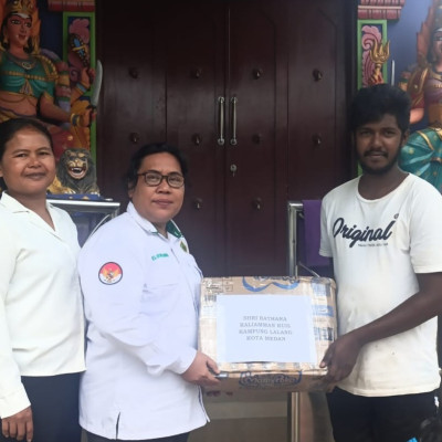 Respons Cepat Kemanusiaan: Bimas Hindu Kemenag Sumut Gerak Cepat Dukung Umat Terdampak Banjir di Medan-Deli Serdang