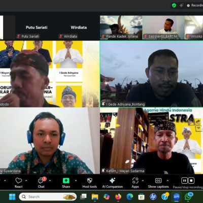 DALAM RANGKA HARKORDIA 2025: POKJALUH AGAMA HINDU INDONESIA GELAR WEBINAR CANDI SASTRA SERIES KE-5