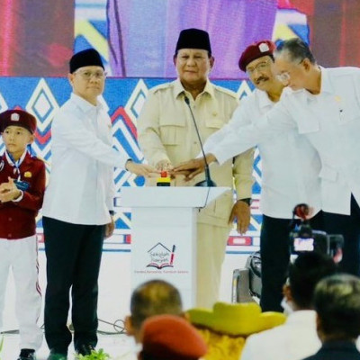 Presiden Prabowo Resmikan Sekolah Rakyat di Banjarbaru, Perluas Akses Pendidikan bagi Masyarakat Rentan