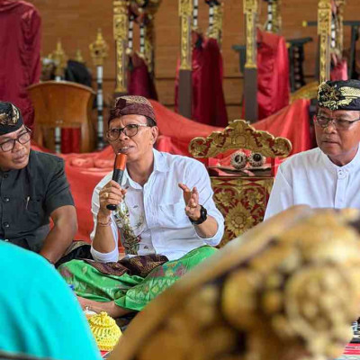 HUT Sanggar Sabda Komala Rsi Puri Griya Petak Kaja Gianyar, Dirjen Bimas Hindu Tekankan Pelestarian Seni sebagai Bhakti dan Pendidikan