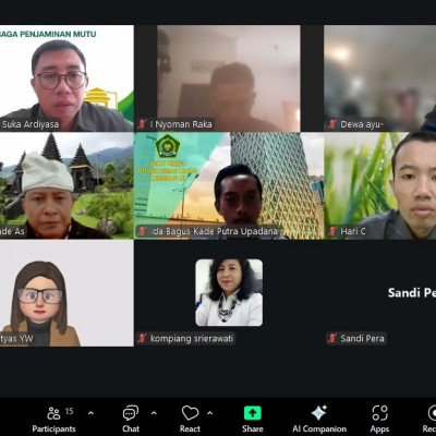 Yudisium Hasil Penilaian Beban Kerja Dosen PTKH Swasta Semester Ganjil 2025/2026 Digelar Secara Daring