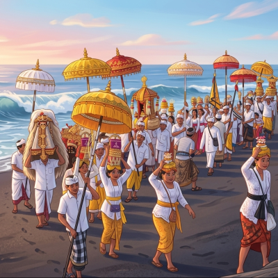 Melasti: Menyapu Kekotoran Batin, Menyambut Keheningan Nyepi