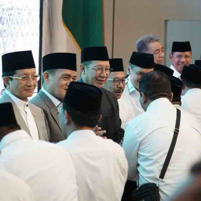 Halal Bihalal Kemenag, Menag Ajak ASN Perkuat Kinerja dan Kebersamaan