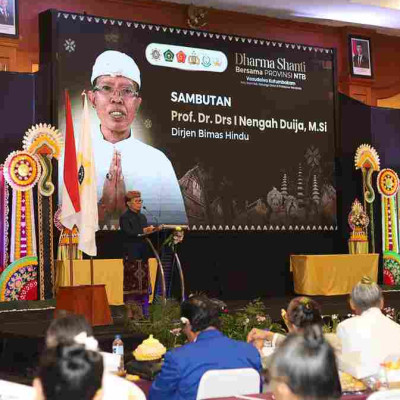 Makna Nyepi dan Vasudhaiva Kutumbakam Ditekankan dalam Dharma Shanti Nasional untuk Harmoni dan Kemajuan Daerah