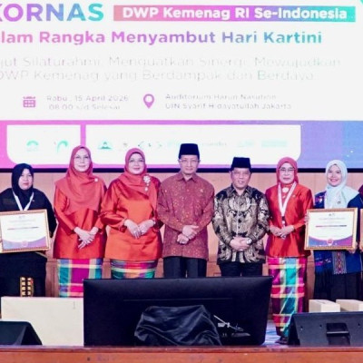 Pesan Menteri Agama di Rakornas DWP, Perempuan Harus Jadi Teladan di Tengah Masyarakat