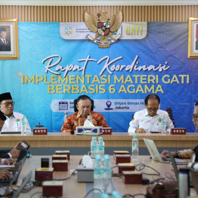 Rapat Koordinasi Implementasi Materi GATI Berbasis Enam Agama, Tekankan Peran Ayah dalam Keluarga