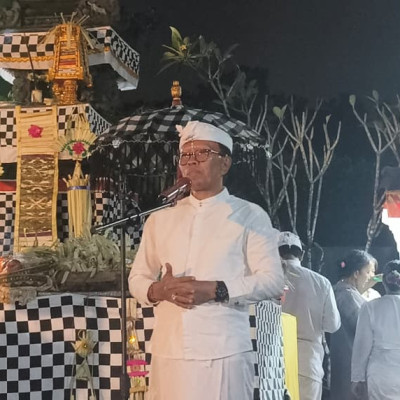 Meneguhkan Dharma dalam Kasih: Pesan Kurikulum Cinta Menggema di Pura Agung Satya Bhuana
