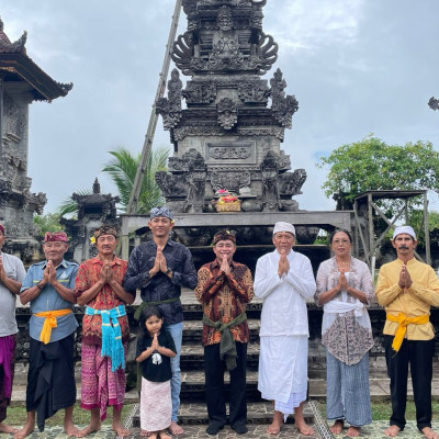 Kecil dalam Bilangan, Besar dalam Semangat: Cerita di Balik Megahnya Pura Jagatnatha Sendawar yang Dirawat 20 Keluarga