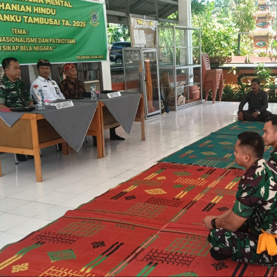 Membangun Prajurit Tangguh Lewat Spiritualitas, Dharma, dan Pengendalian Diri