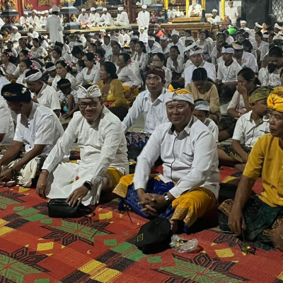 Melalui Pujawali, Umat Hindu Lampung Tengah Perkokoh Sradha, Bhakti, dan Kebersamaan