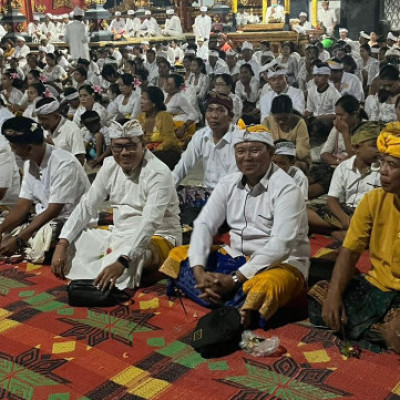 Pujawali at Pura Jagat Karana Strengthens Faith, Unity, and Community Spirit in Central Lampung