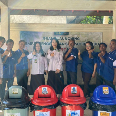 Implementasi SE Sekjen Kemenag Nomor 10 Tahun 2026, IAHN Gde Pudja Mataram Resmikan Tempat Pengolahan Sampah Terpadu