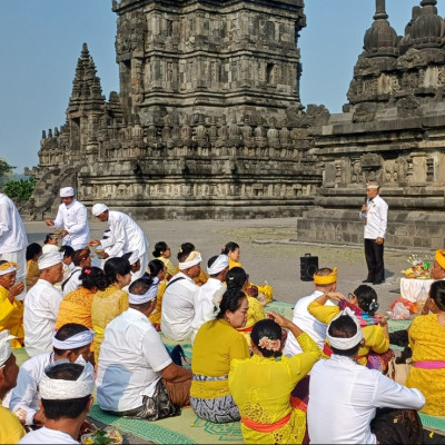 Layanan Marathon Tirta Yatra, Perkuat Candi Prambanan sebagai Pusat Spiritual Umat Hindu Nusantara