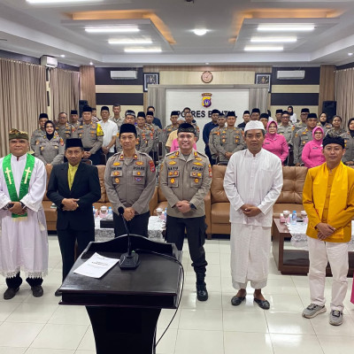 Doa Bersama Lintas Agama Perkuat Komitmen Merawat Kerukunan Jelang HUT Bhayangkara ke-80