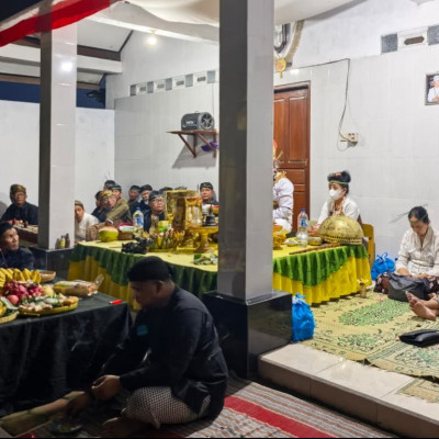 Piodalan Bernuansa Budaya Jawa Perkuat Persaudaraan Umat Hindu di Boyolali