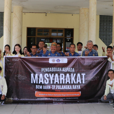 Perjuangan di Balik Keterbatasan, Mahasiswa IAHN-TP Palangka Raya Siap Berikan Perubahan Positif bagi Masyarakat