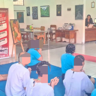 Damai dalam Ketenangan: Penyuluh Agama Hindu Bangli Bina Spiritual Rehabilitan RSJ