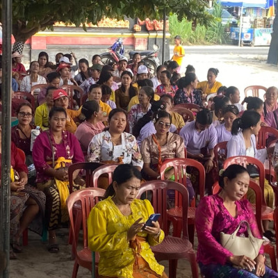 Persantian Jadi Ruang Menguatkan Sraddha dan Bhakti Perempuan Hindu di Era Kaliyuga