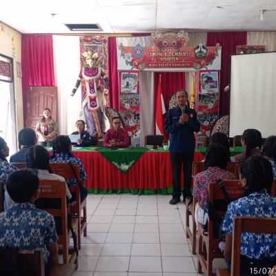 Sekolah Apresiasi BRUS Penyuluh Hindu Bangli, MPLS Jadi Ajang Penguatan Karakter Siswa