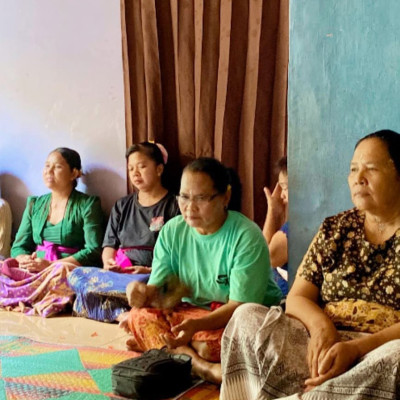 Perkuat Ketahanan Keluarga Hindu, Penyuluh Hindu Ajak WHDI Tiyuh Tirta Makmur Maknai Yadnya Sederhana