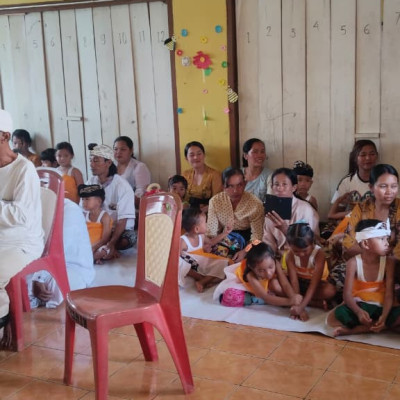 Merawat Budaya Leluhur, Tradisi Upanayana Maknai Langkah Awal Siswa Baru Pratama Widyalaya Ganesha